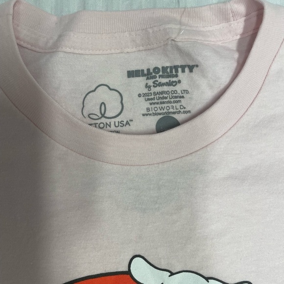 Hello Kitty, women’s short sleeve T-shirt, color, pink new with tag size medium - Picture 2 of 3